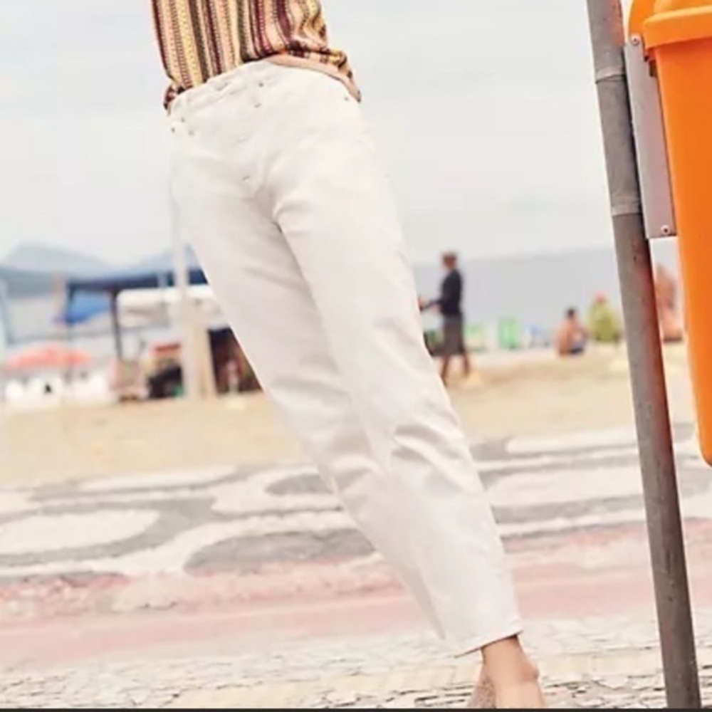 Madewell Jeans Size 32 The High Rise Perfect Vintagein Tile White